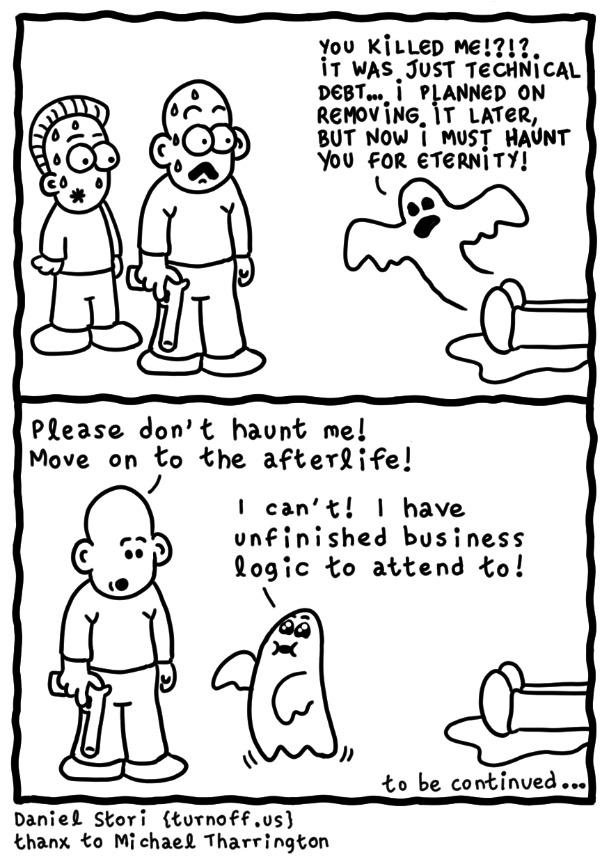 business logic on frontend geek comic