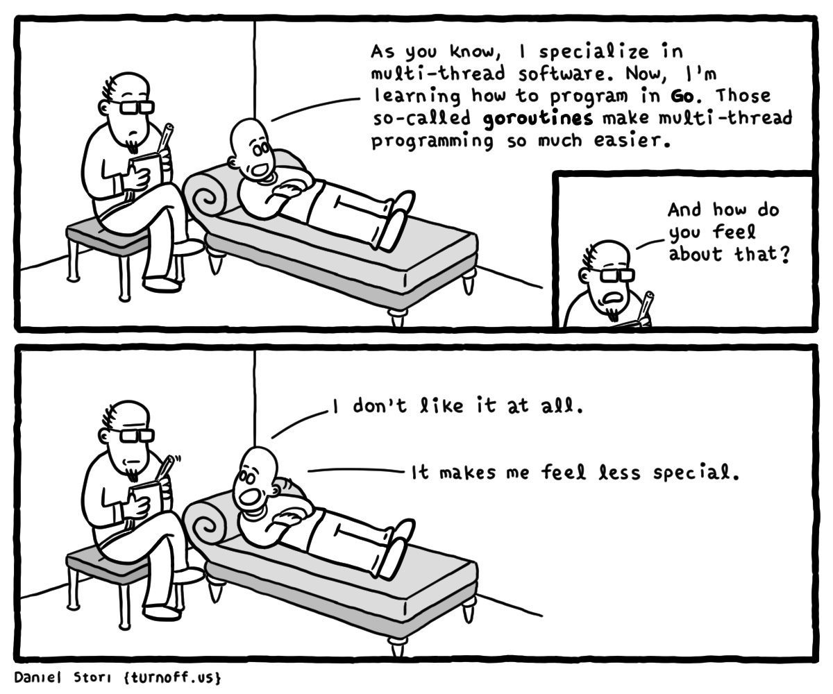 the depressed developer 10 geek comic