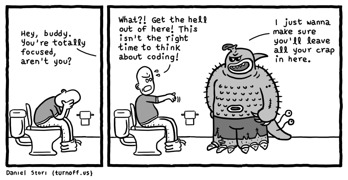 the depressed developer 11 geek comic