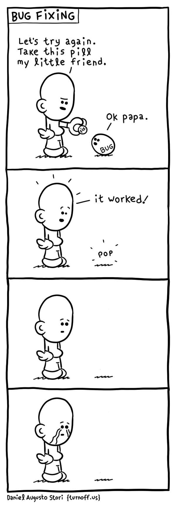 the depressed developer 26 geek comic