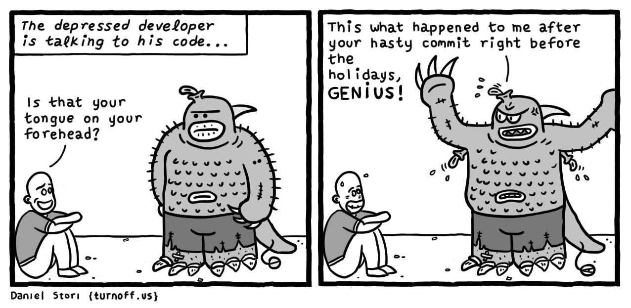 the depressed developer 3 geek comic