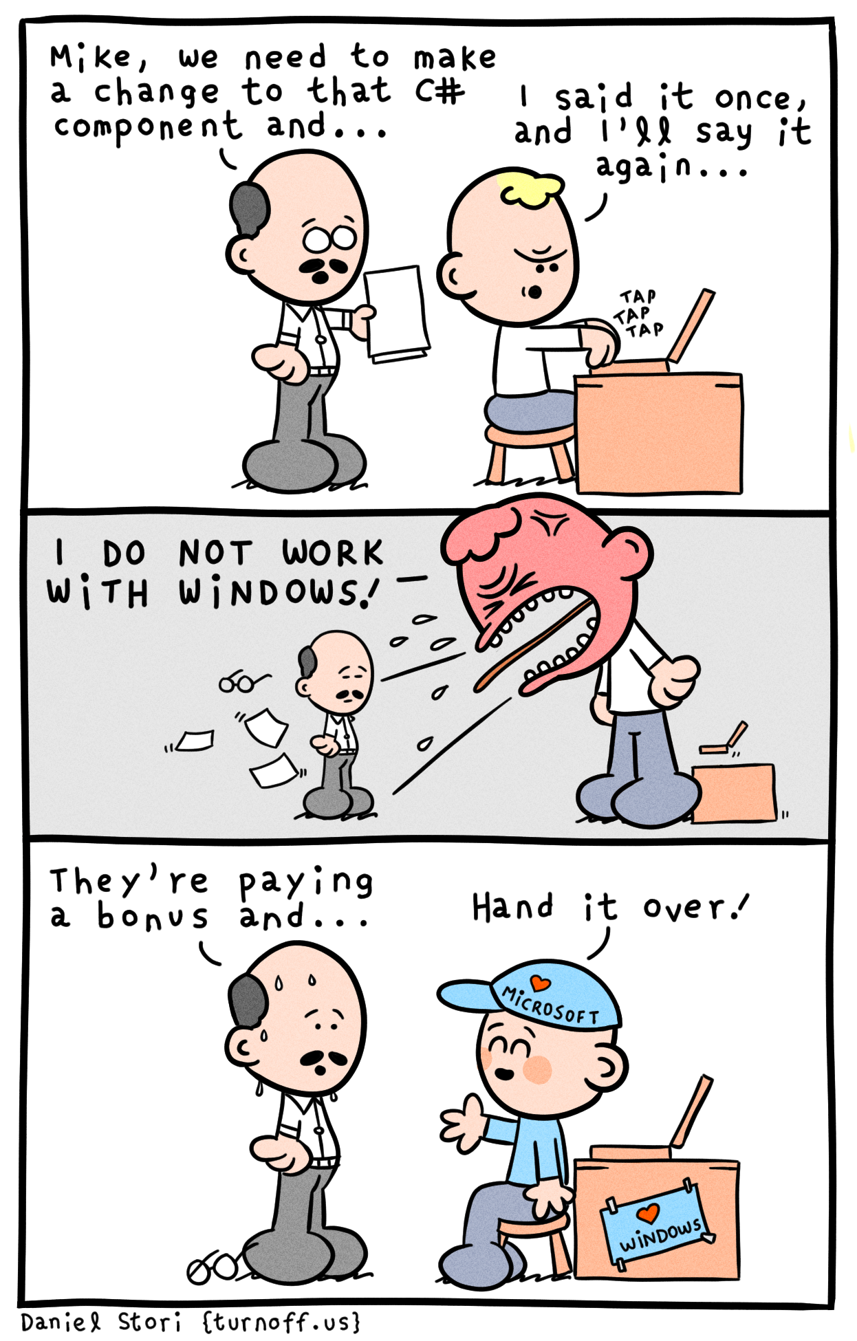 the depressed developer 30 geek comic