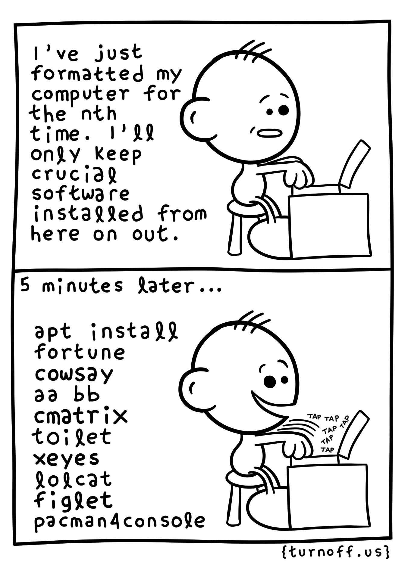 the depressed developer 51 geek comic