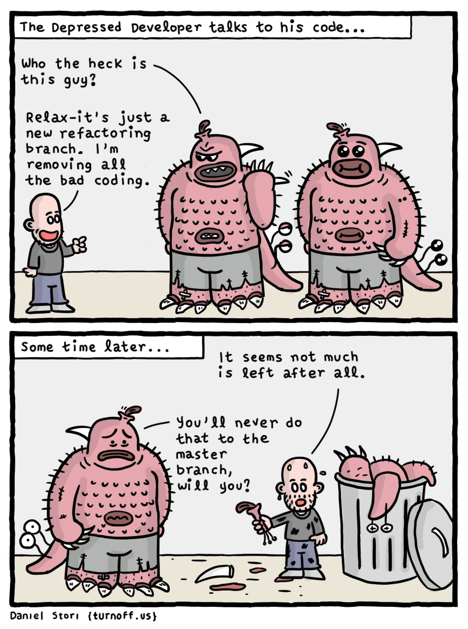 the depressed developer 7 geek comic