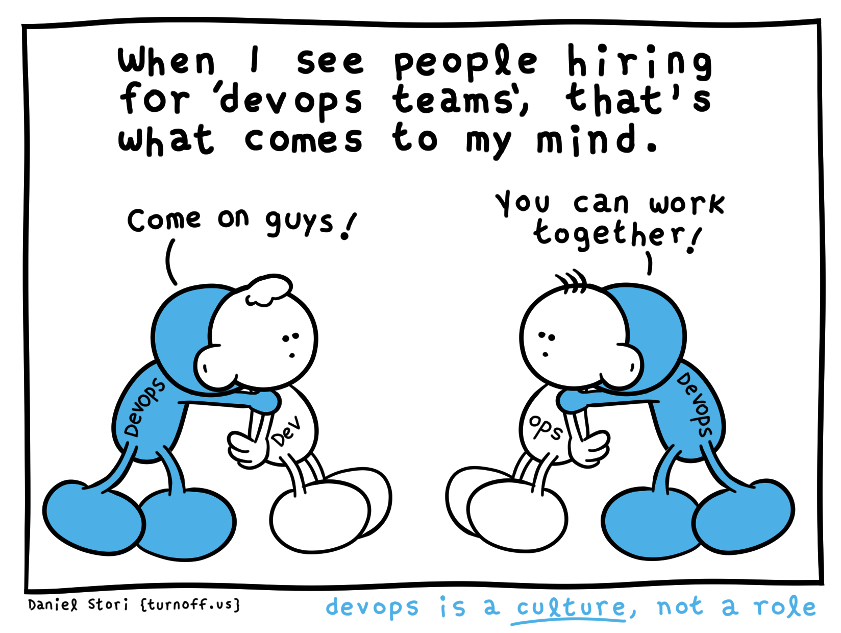 we are hiring devops geek comic