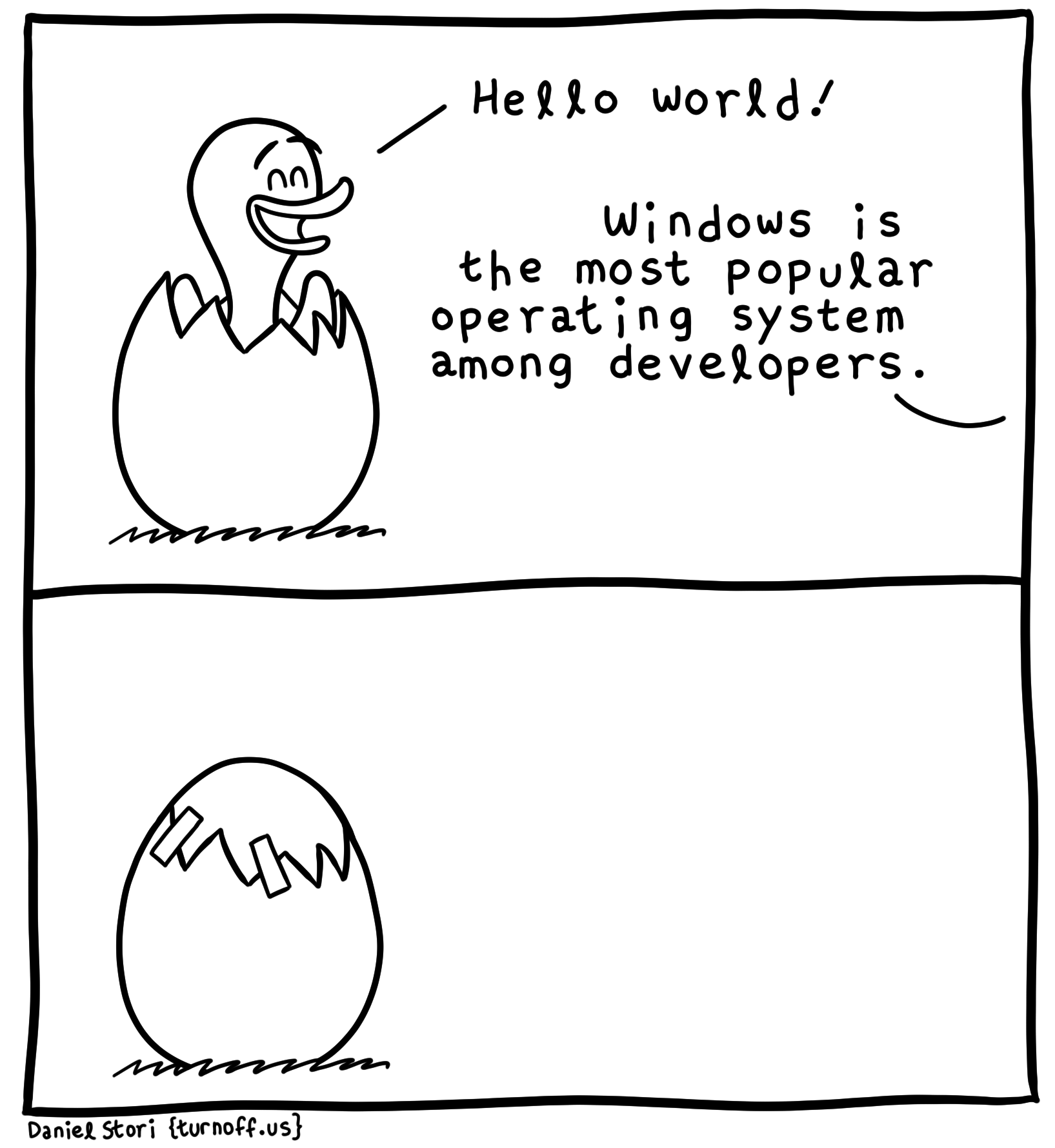 hello world! geek comic