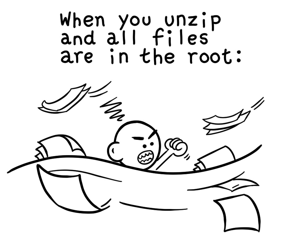 unzip geek comic